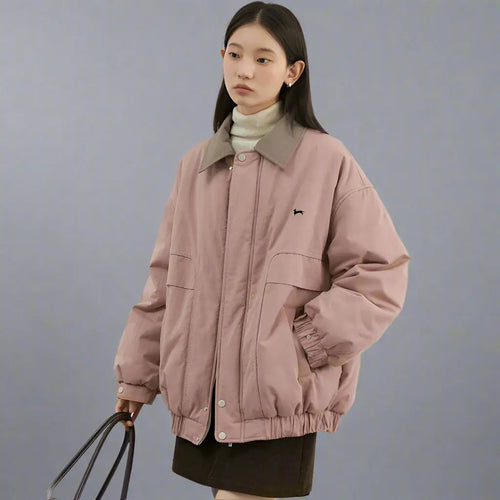 Casual Winterjacke mit Revers Zara Mae