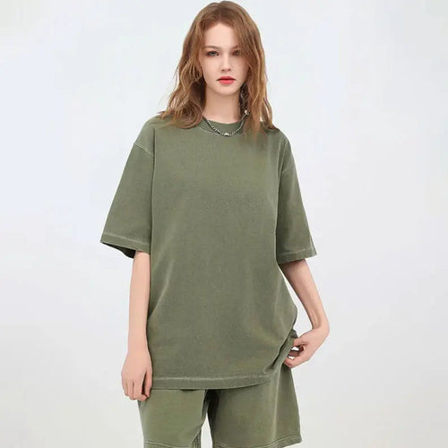 Baumwoll T-Shirt mit kurzen Ärmeln Zara Mae