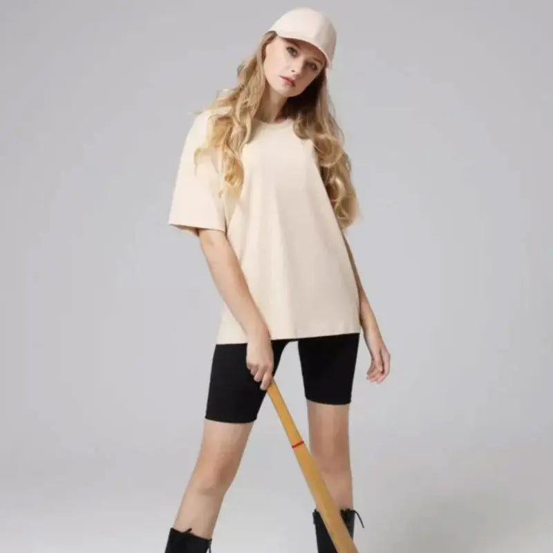 Kurzarm T-Shirt aus Baumwolle Zara Mae