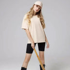 Kurzarm T-Shirt aus Baumwolle Zara Mae