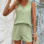 V-Ausschnitt Sommer Set Zara Mae