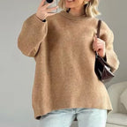 Oversized Strickpullover mit Rundhals Zara Mae