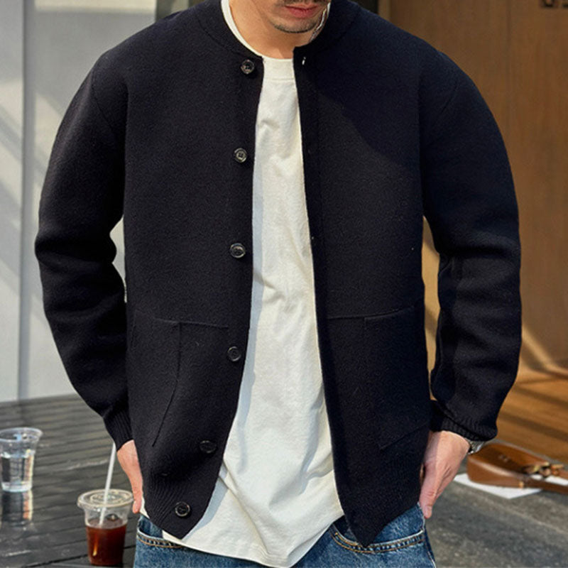 Herren-Strickjacke mit Knöpfen Zara Mae