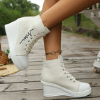 Sneaker mit hohem Absatz Zara Mae