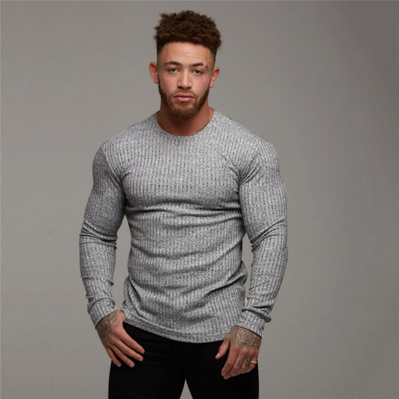 Herren Solides Freizeit Strickpullover Zara Mae