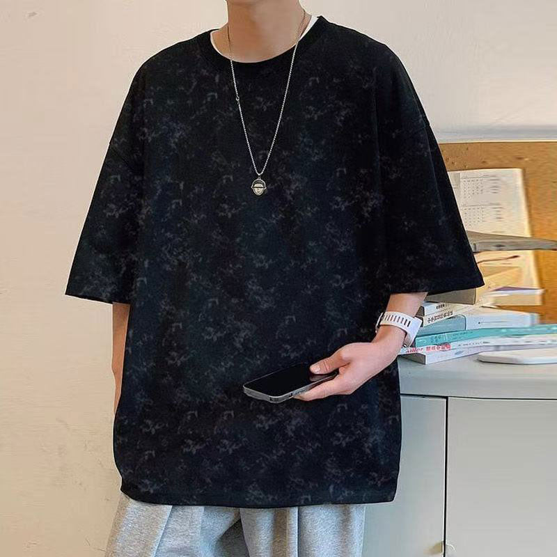 Herren Tie-Dye Freizeit T-Shirt Zara Mae