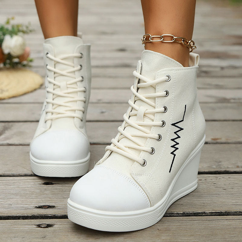 Sneaker mit hohem Absatz Zara Mae