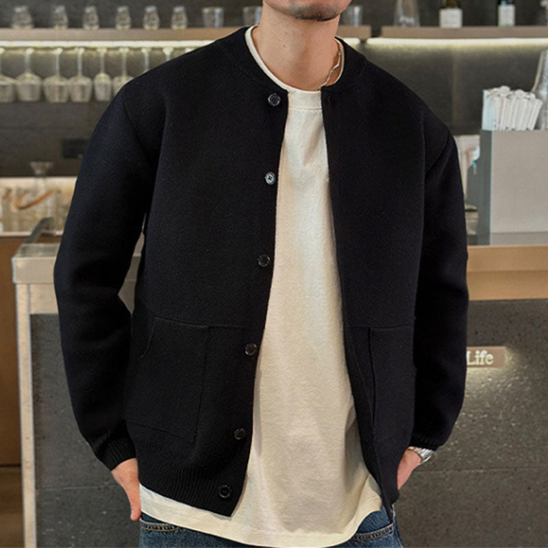 Herren-Strickjacke mit Knöpfen Zara Mae