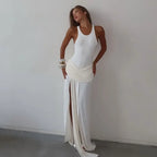 Maxi Abendkleid mit hohem Schlitz Zara Mae