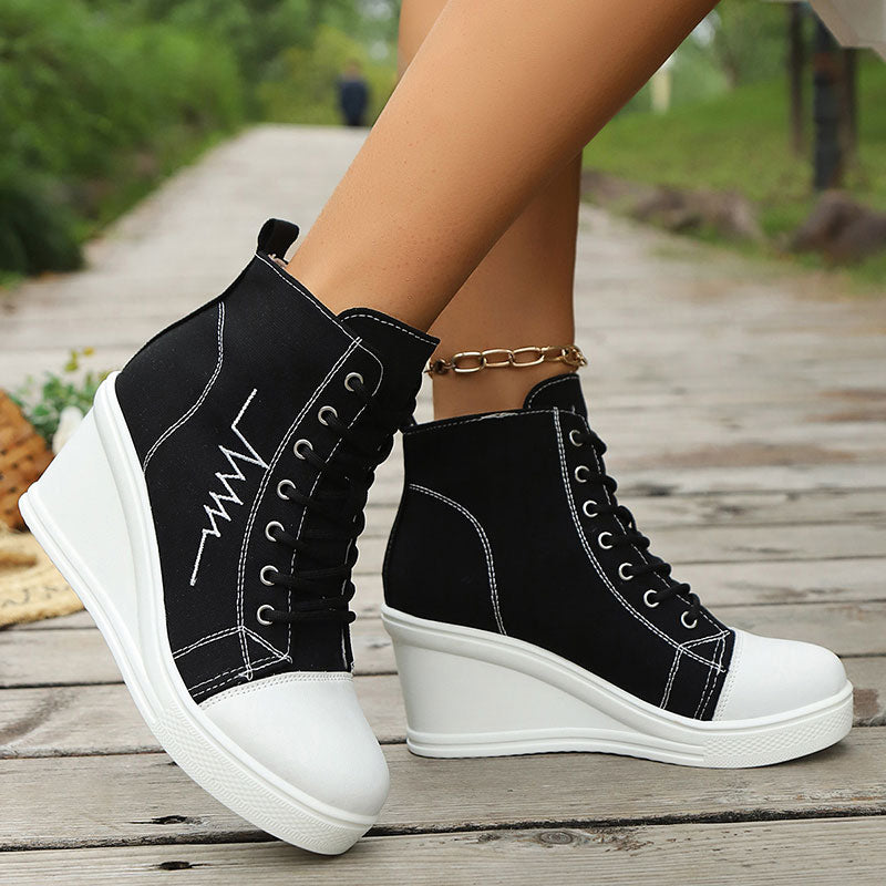 Sneaker mit hohem Absatz Zara Mae