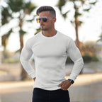 Herren Solides Freizeit Strickpullover Zara Mae