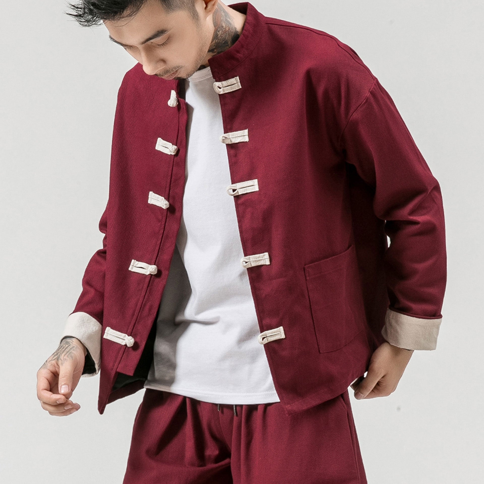 Herren Retro Freizeitjacke Zara Mae