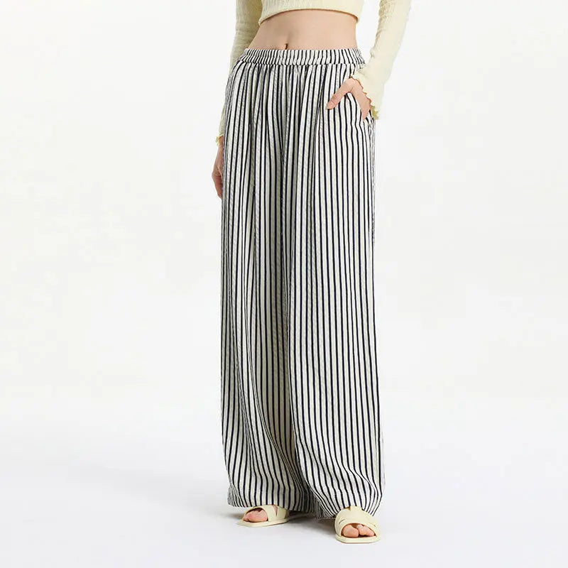 Gestreifte Weite Hose Zara Mae