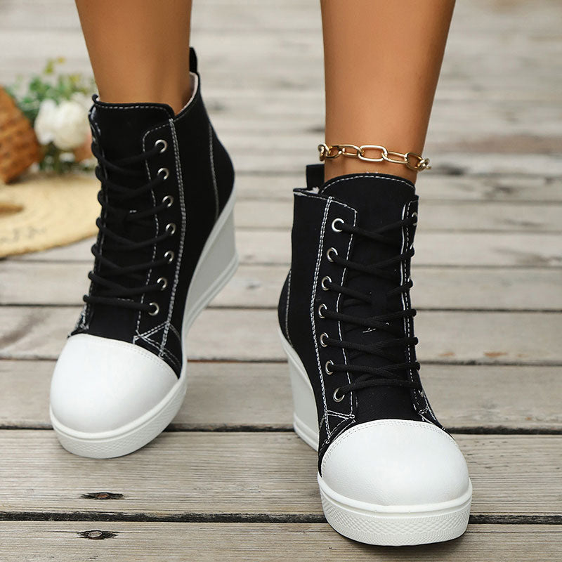 Sneaker mit hohem Absatz Zara Mae