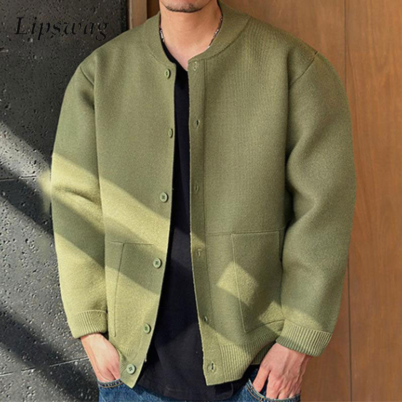 Herren-Strickjacke mit Knöpfen Zara Mae