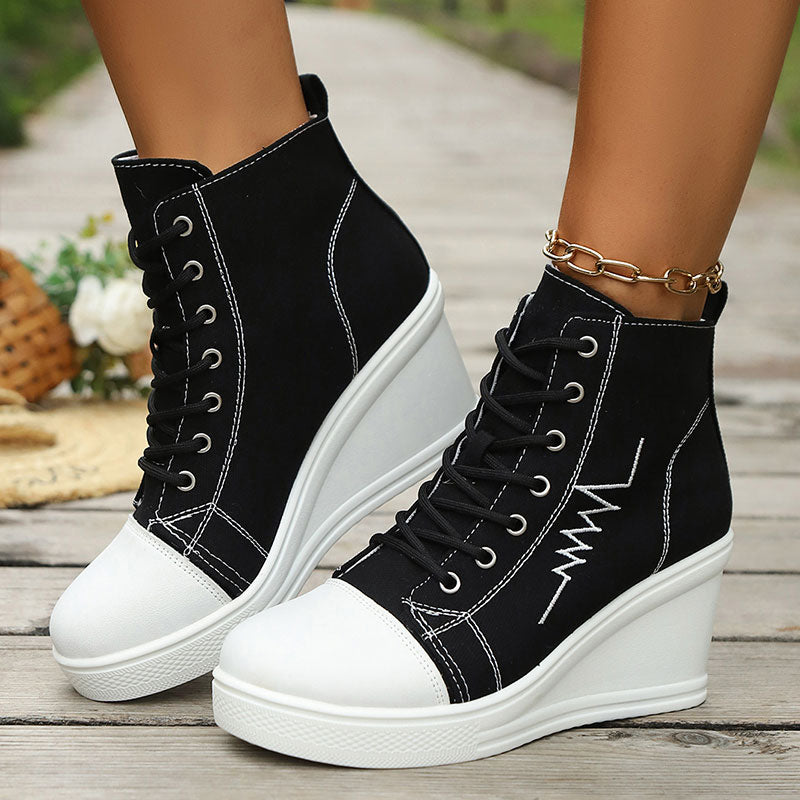 Sneaker mit hohem Absatz Zara Mae