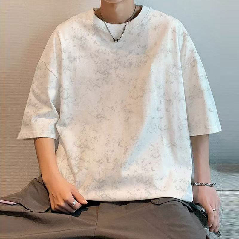 Herren Tie-Dye Freizeit T-Shirt Zara Mae