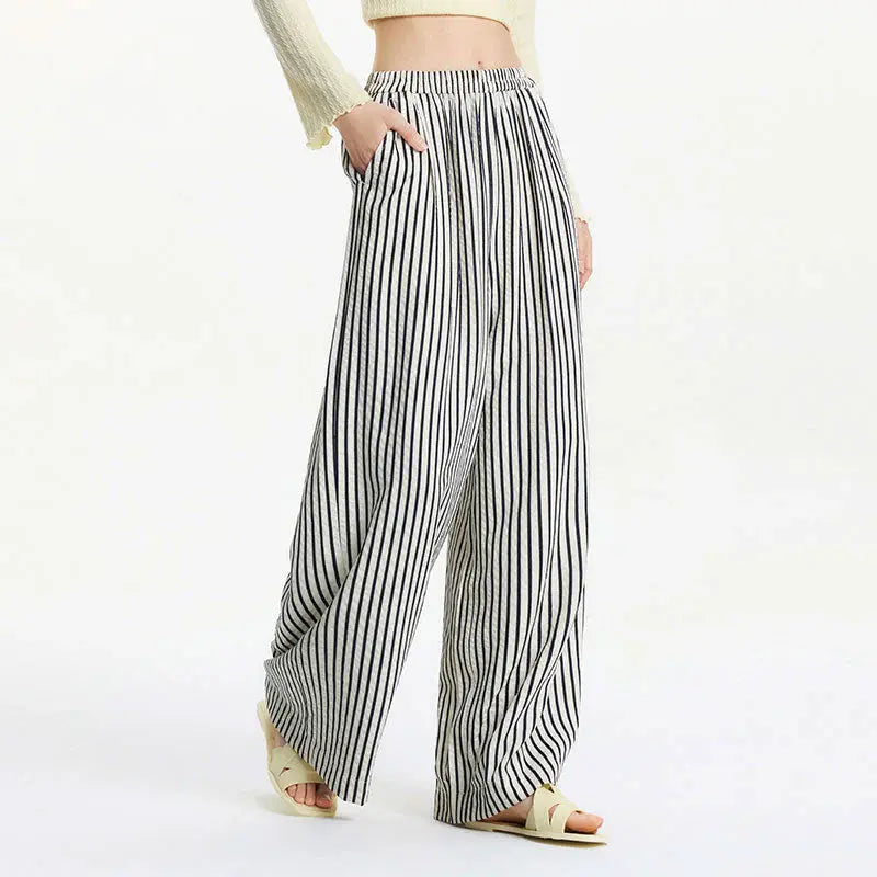 Gestreifte Weite Hose Zara Mae